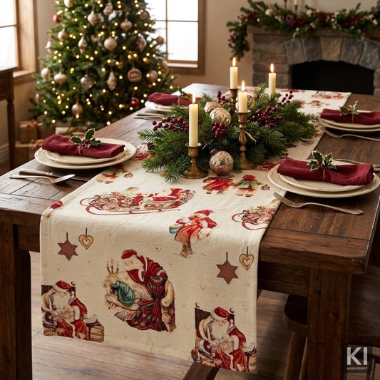 Gobelin Tischband traumhafte Weihnachten 48x150 cm