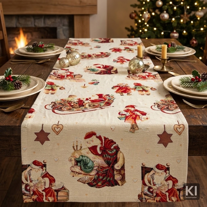 Gobelin Tischband traumhafte Weihnachten 150x250 cm