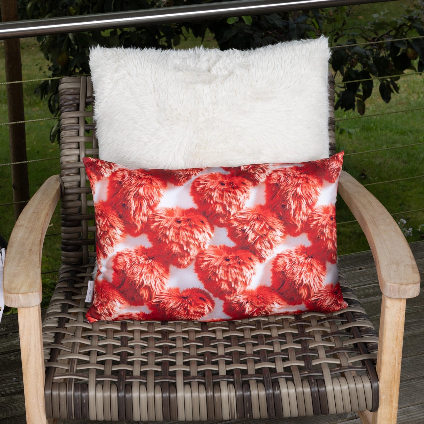 Kissenhülle Herz Puschel - Coco Love 40x60 cm