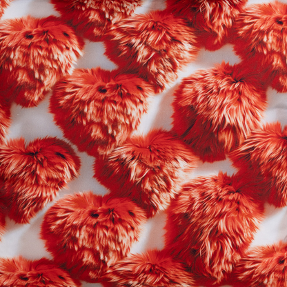 Kissenhülle Herz Puschel - Coco Love 50x50 cm