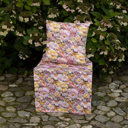 Kissenhülle Blüten Illusion - Summer Flowers 50x50 cm