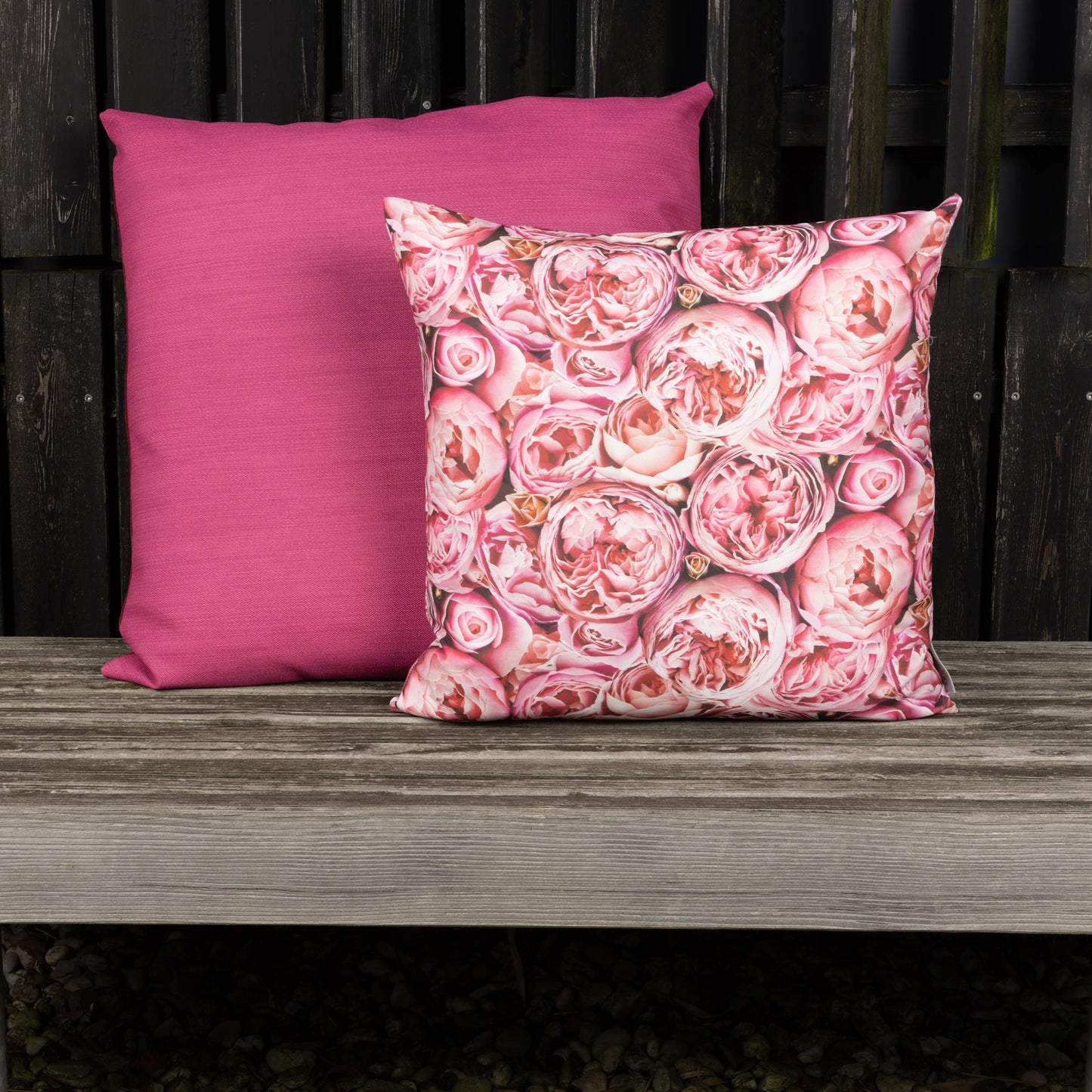 Kissenhülle Rosenfreude - Summer Roses 60x60 cm