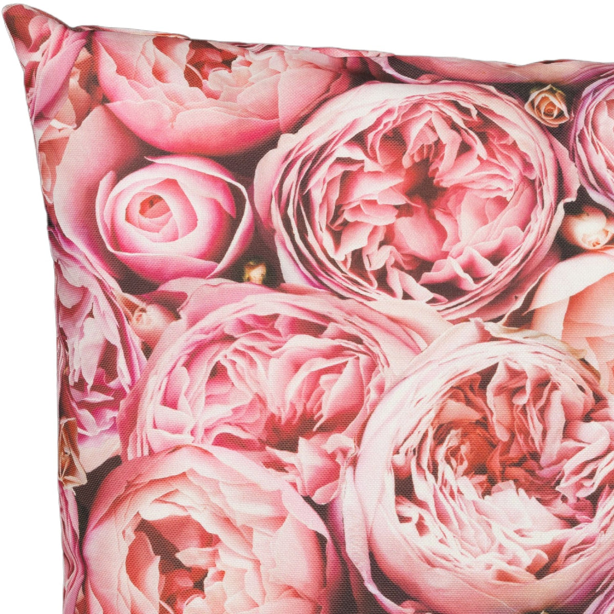 Präzisions-Druck Kissenhülle Rosenfreude 38x38 cm