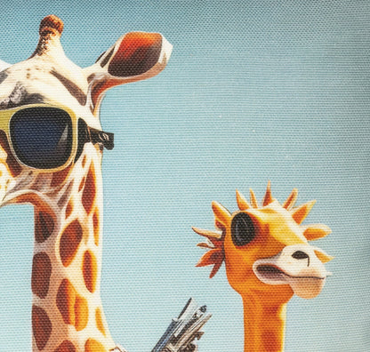 Kissenhülle Giraffe Safari