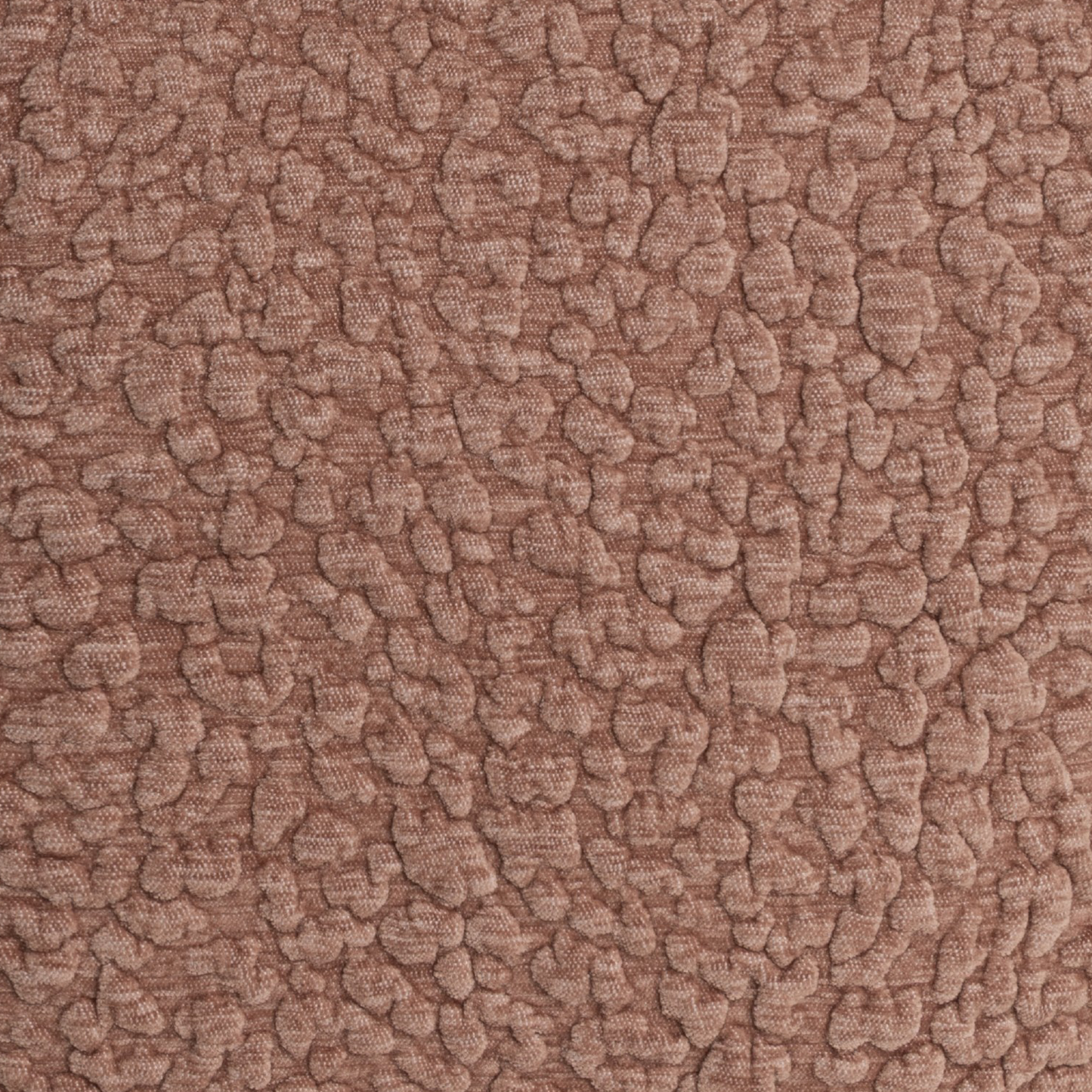 Kissenhülle Vapi Bubbles Nude 45x45 cm | Flauschig & Voluminös - Bouclé Altrosa Noppen