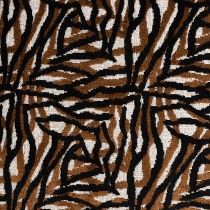 Kissenhülle Palota Modern Art 45x45 cm | Fest & Griffig - Abstraktes Motiv Braun Creme