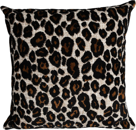 Kissenhülle Palota Leo 45x45 cm | Fest & Griffig - modernes Leopard Muster