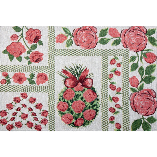 Gobelin Tischset Rosen Mosaik - Rose Setting 35x50 cm