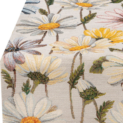 Gobelin Tischdecke Frühlingsblütenwiese - Elina Flowerfield 110x110 cm