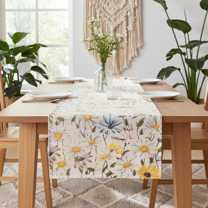 Gobelin Tischband Frühlingsblütenwiese 50x150 cm