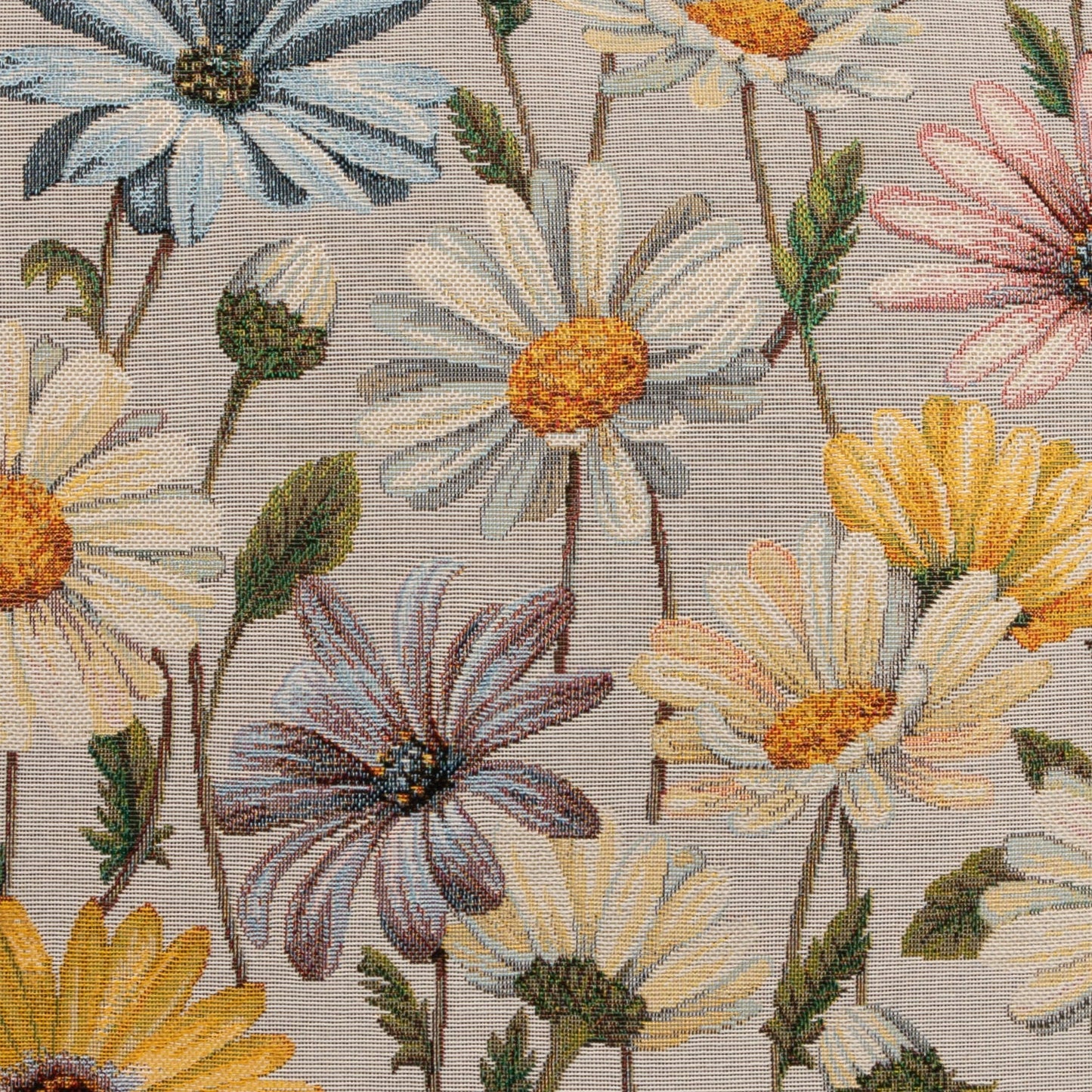 Gobelin Kissenhülle Frühlingsblütenwiese - Elina Flowerfield 40x40 cm