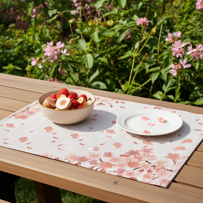 Gobelin Tischset mit zarten Kirschblüten - Cherry Blossom 33x50 cm