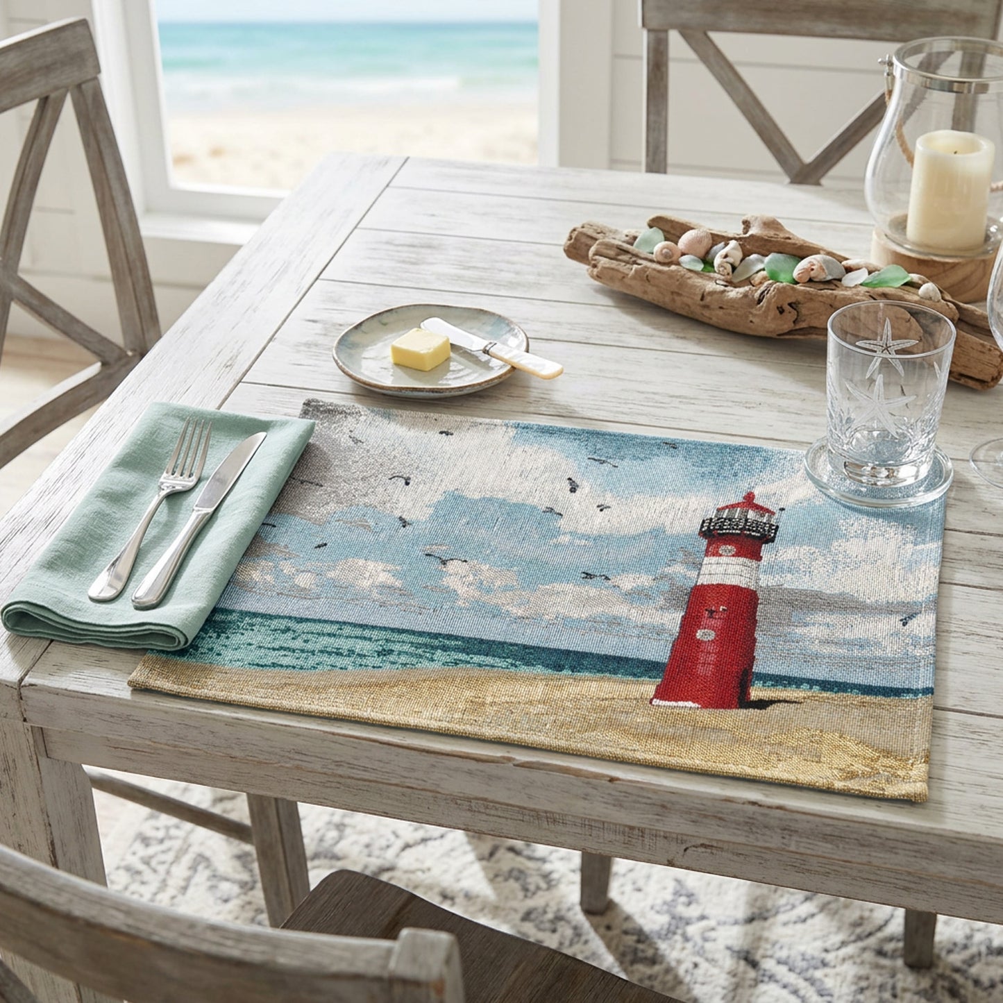Gobelin Tischset Meeresbrise 33x50 cm