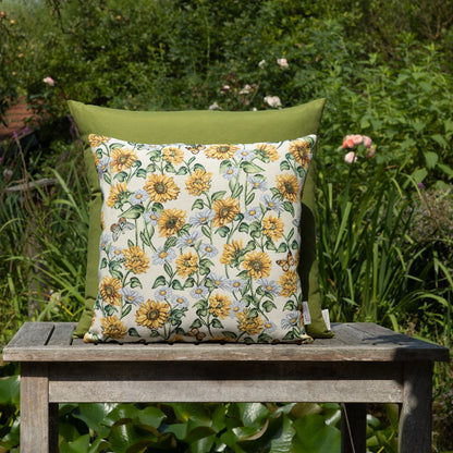 Kissenhülle Sonnenblumen Wiese - Charming Sunflower 40x40 cm