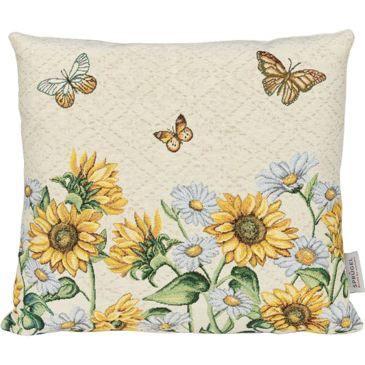 Kissenhülle Sonnengarten - Charming Sunflower 45x45 cm