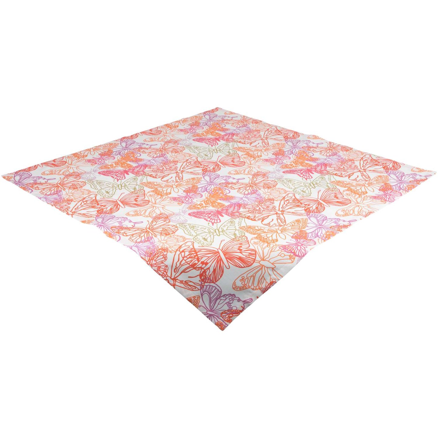 Mitteldecke für den Außenbereich • Schadstofffrei nach OEKO-TEX® • Sommerfalter | 85x85 cm