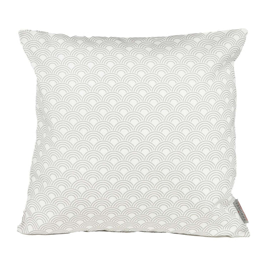 Kissenhülle für den Außenbereich • Schadstofffrei nach OEKO-TEX® • Silberbogen | 60x60 cm