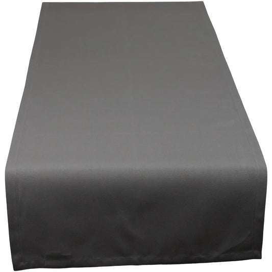 wetterbeständiges Tischband Lea Solid grau 50x150 cm