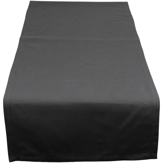 wetterbeständiges Tischband Lea Solid anthrazit 40x180 cm