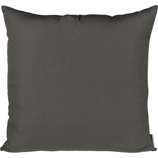 wetterbeständige Kissenhülle Lea Solid anthrazit 60x60 cm
