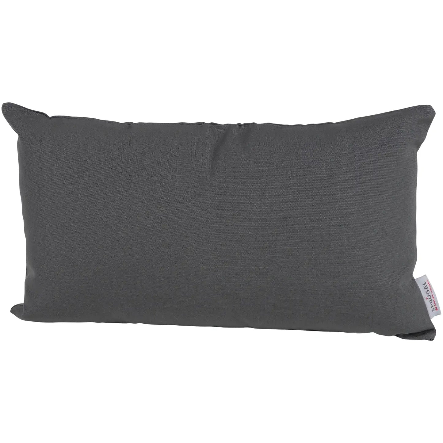 wetterbeständige Kissenhülle Lea Solid anthrazit 30x50 cm