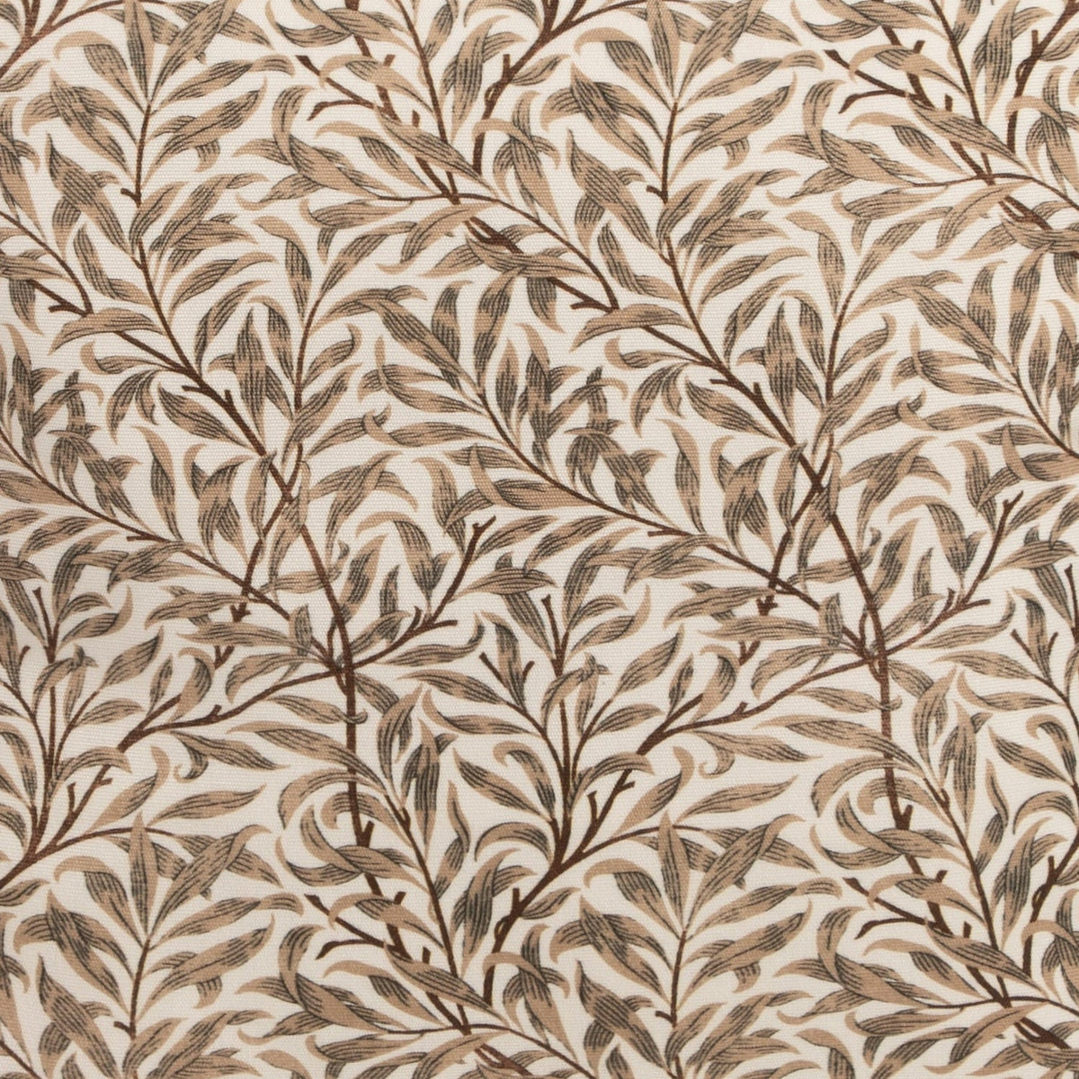 Outdoor Kissenhülle Blattwerk braun 38x38 cm