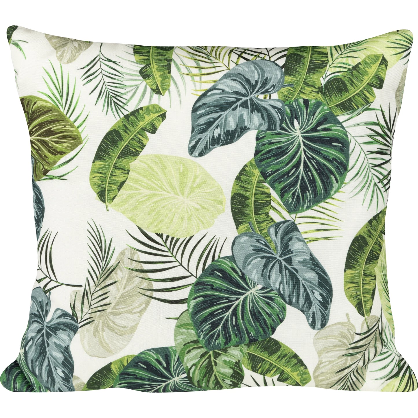 Feingewebe Kissenhülle Palmen Garten 38x38 cm