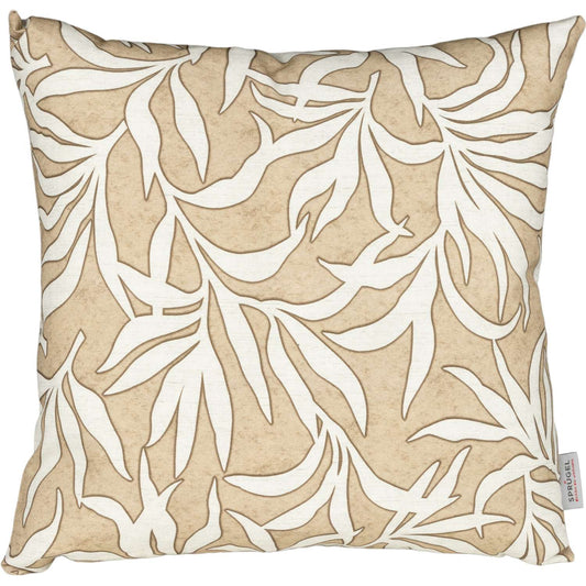 Kissenhülle für den Außenbereich • Wasser- & schmutzabweisend • Schattenzug beige | 60x60 cm