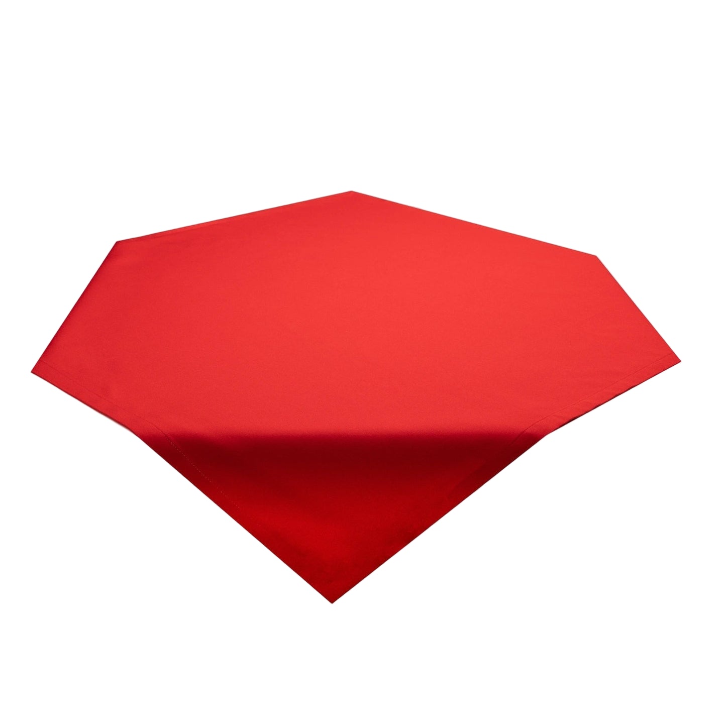 wetterbeständige Tischdecke Lea Solid rot 110x110 cm