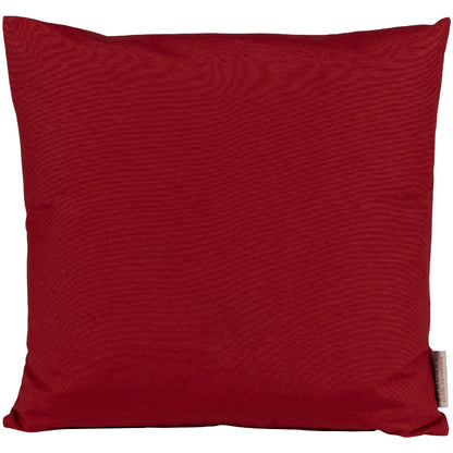 Uni Kissenhülle Liso bordeaux 50/50 cm