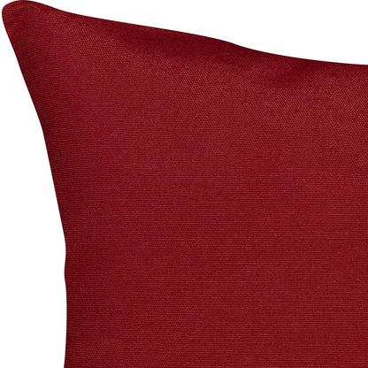 Uni Kissenhülle bordeaux 50x50 cm