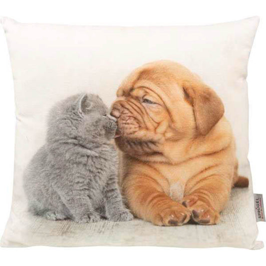 Kissenhülle Nasenkuss - Neck Puppies 45x45 cm