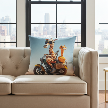 Kissenhülle Giraffe Safari
