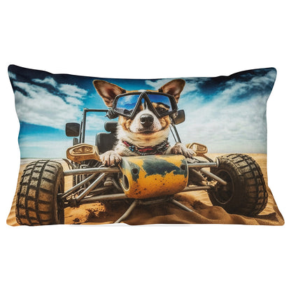 Kissenhülle Racer Dog